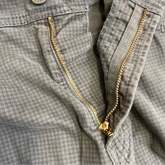 AG Adriano Goldschmeid The Everett Gray Herringbone Slim Straight Jeans - Picture 5 of 11